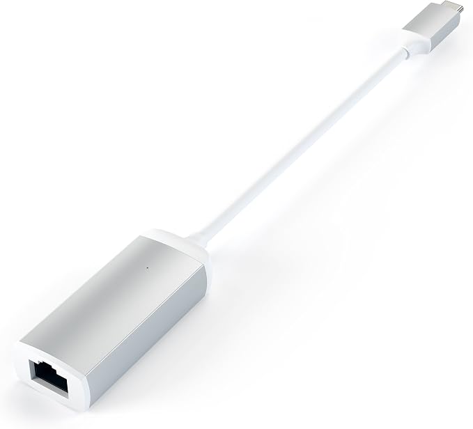 Satechi USB C to Ethernet Cable, Type-C Gigabit Ethernets Adapter, Aluminum - Image 3