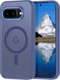 Magnetic for Google Pixel 9a Case, Shockproof Slim Translucent Matte Anti-Slip by Casehas