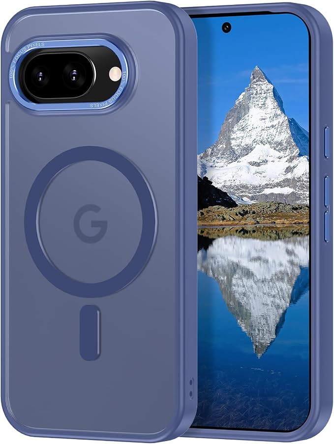 Magnetic for Google Pixel 9a Case, Shockproof Slim Translucent Matte Anti-Slip by Casehas