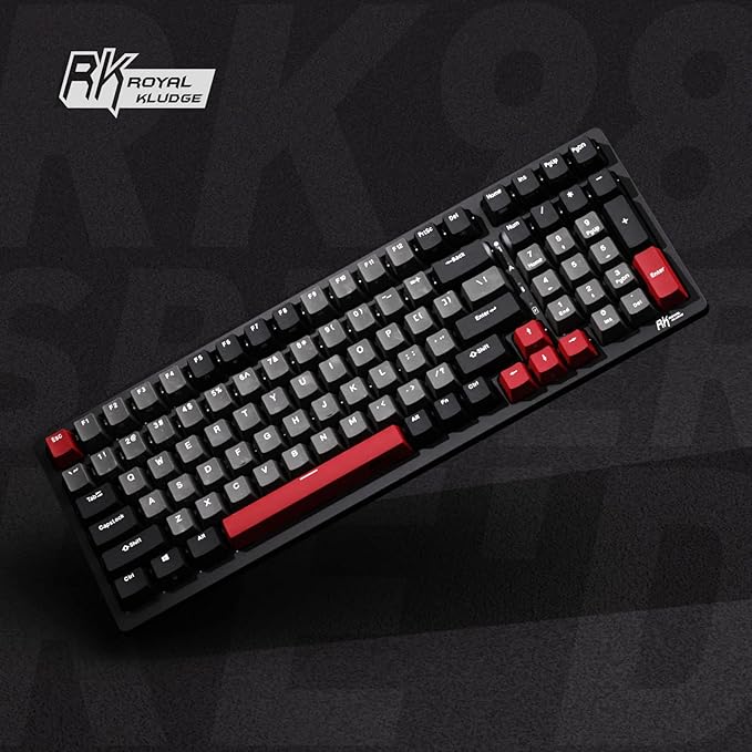 RK ROYAL KLUDGE RK98 Gaming Keyboard, Wireless Mechanical Keyboard 100 Keys - Image 8