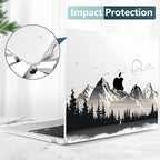 TWOLSKOO Compatible with M4 MacBook Air 13.6 inch Case 2025-2022 Release M4 - Image 6