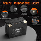 DKL20 700A LiFePO4 Motorcycle Lithium Battery, 12V 6Ah Powersports Battery - Image 9