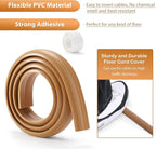 Floor Cord Cover 6ft, Cord Hider Floor Gray Wood, Cable Management Prevent Trips - Image 6