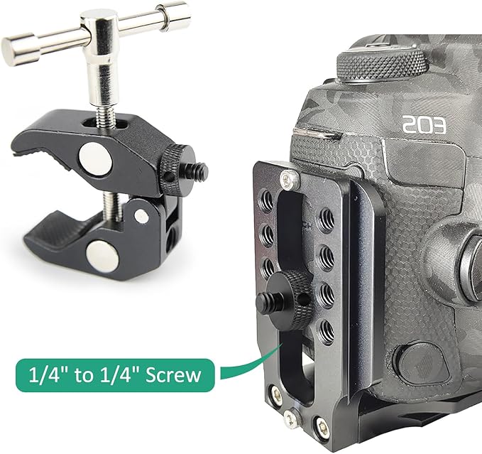 Camera Mount Screw 1/4" Male to 1/4" Male & 1/4" to 3/8" Tripod Screw Adapter - Image 5