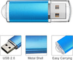 TOPESEL USB Flash Drive 5 Pack 4GB USB 2.0 Flash Drive Memory Stick USB Drive - Image 2