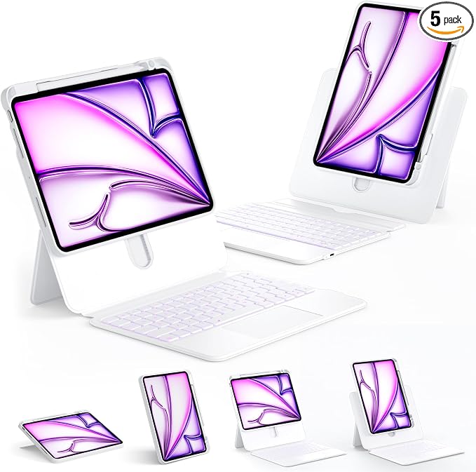 ONLY fit for iPad 12.9 inch Pro 6/5/4/3rd Gen & 13 inch iPad Air Case by Tiaota