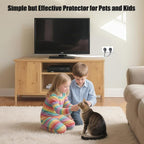 Cord Protectors from Pets No Chew, 1/4 inch 10ft Wire Protector Cord Covers - Image 4