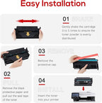 Compatible for Canon 070 Black Toner Cartridge Replacement for Canon 070h - Image 7