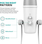 Movo UM700W White Desktop USB Microphone - Image 5