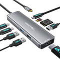 9-in-1 USB C Hub, 4K60Hz HDMI Multiport Adapter by UANTIN