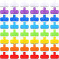 80 Pieces Self-Adhesive Cable Labels Multi-Color Cord Wire Labels, Nylon by Outus