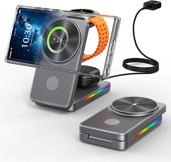 3 in 1 Magnetic Wireless Charger by NeotrixQI