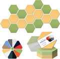 Mollywell Hexagon Acoustic Panels, High Density, Soundproofing, Decorative by Mollywell