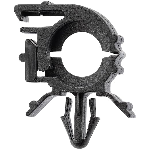OAUTOO 25pcs I.D. 1/32”, O.D. 1/2”, Fits 1/4" Hole Wire Loom Routing Clip by OAUTOO