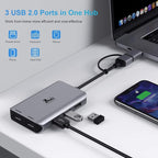 LIONWEI USB 3.0 to Dual HDMI Docking Station - Image 9