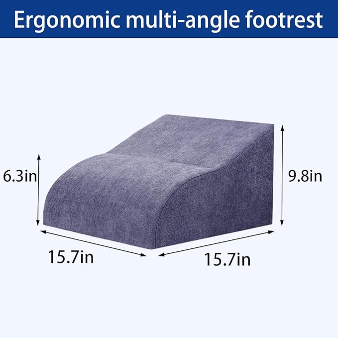 Foot Rest for Under Desk at Work Ergonomic Under Desk Footrest，Support Foot - Image 3