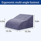Foot Rest for Under Desk at Work Ergonomic Under Desk Footrest，Support Foot - Image 3