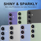 for Samsung Galaxy S24 FE Camera Lens Protector, Individual Metal Ring Tempered - Image 7