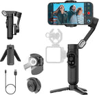 3-Axis Gimbal Stabilizer for iPhone 15/14/13 Pro Max Android, Foldable by AOCHUAN