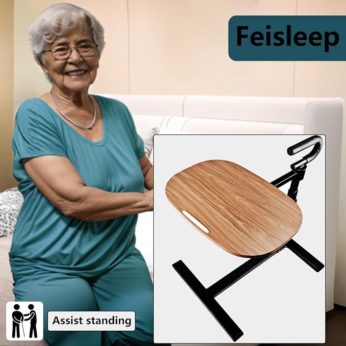 Auxiliary Tray 360 ° Rotating Height Adjustable Rotating TV, Computer Desk - Image 3