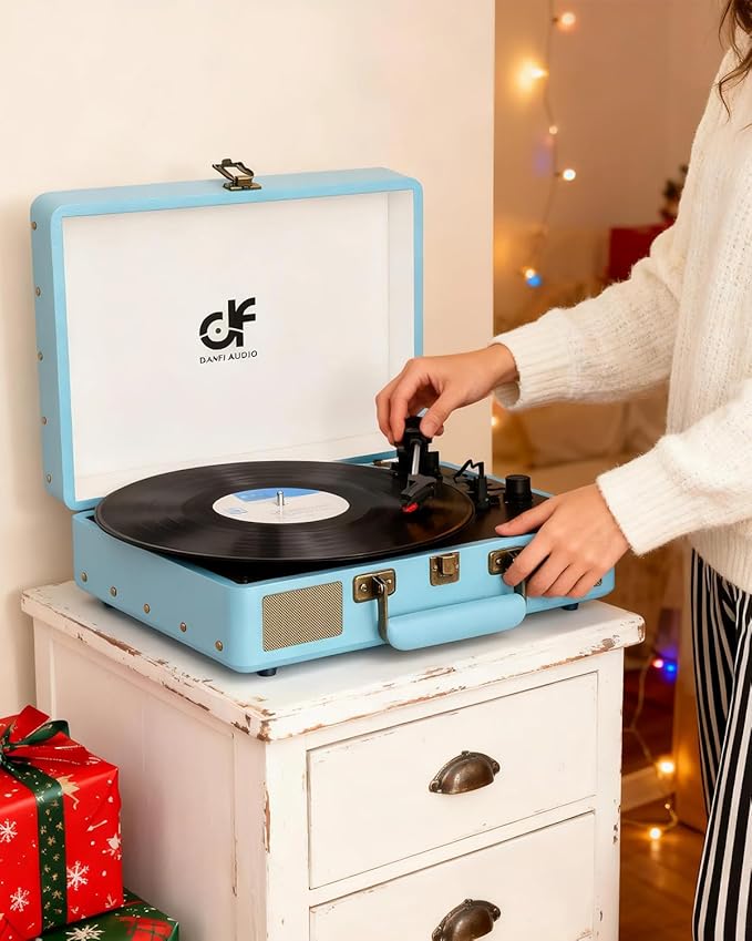 Vinyl Record Player Suitcase - Image 6