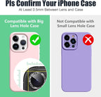 AGVEE 3+3 6 Pack for iPhone 16 Pro 6.3" / 16 Pro Max 6.9" Camera Lens Cover - Image 3