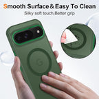 Magnetic for Google Pixel 9/Pixel 9 Pro Case, Shockproof Slim Translucent Matte - Image 5