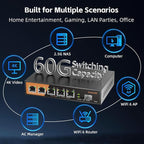 6 Port 2.5G Web Smart Managed Ethernet Switch - Image 7
