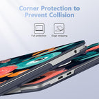 May Chen for New MacBook Pro 13 Case 2022 2020 Release, Plastic Crystal Hard - Image 3