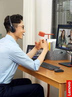 Lenovo Wired ANC Headset, USB-C and USB-A connectivity, Zoom Certified - Image 9