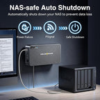 GOLDENMATE 600VA/360W Lithium UPS Battery Backup and Surge Protector, LiFePO4 - Image 3