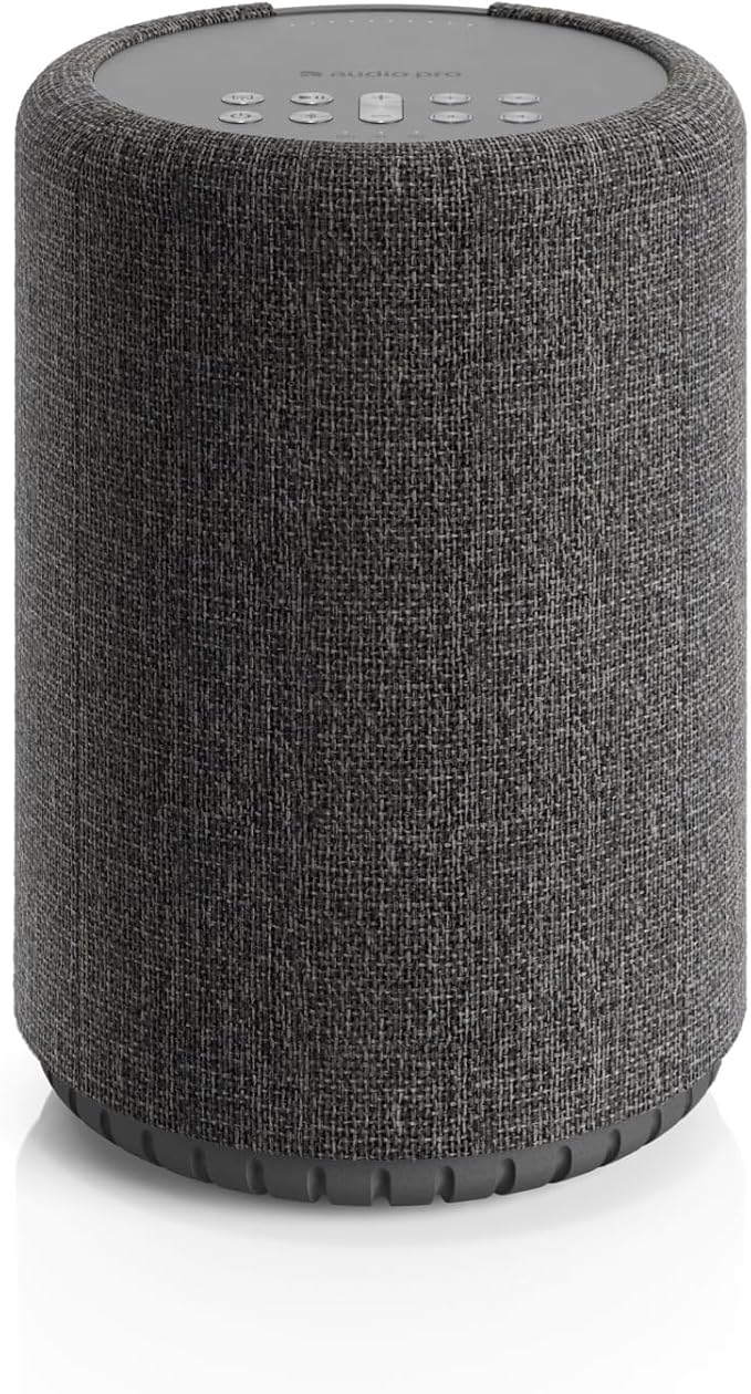Audio Pro A10 MKII Wireless Multiroom Speaker, WiiM Edition | High Fidelity by AudioPro