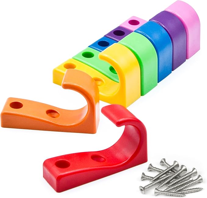 Heavy Duty Hooks for Hanging Coats, Baseball Hats by Toughook