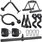 SERTT Workout Cable Machine Attachment by EnjoyYourFitness