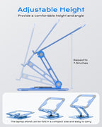 LOXP Adjustable Laptop Stand, Computer Stand - Image 3