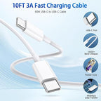 2Pack iPhone 16 15 Chargers, Dual Port Fast Wall Chargers Block - Image 4