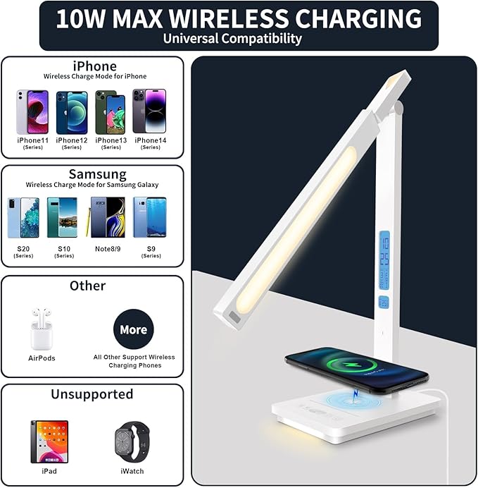 10 in 1 Smart Desk Lamp Led, Desk Light - Image 4