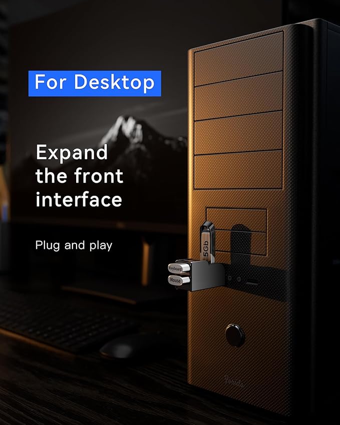 FORIDA 3 Ports USB Adapter, USB Hub - Image 7
