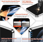 2 Pack Galaxy S22/S23 Matte Anti spy Privacy Screen Protector, 9H Tempered Glass - Image 5