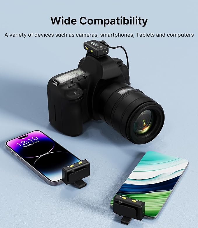 FULAIM X6 Wireless Lavalier Microphones - Image 5