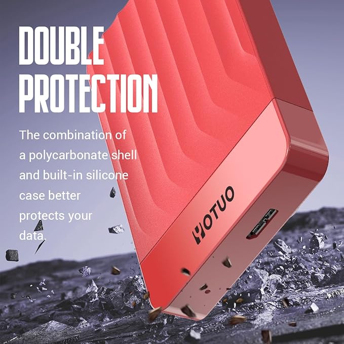 YOTUO Portable External Hard Drive Storage Expansion Mobile HDD USB 3.0 - Image 6