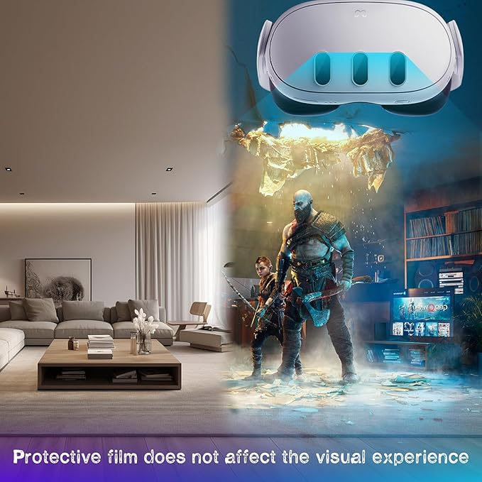 Camera Lens Protector for Oculus Meta Quest 3, Thin 9H Tempered Glass, Alloy - Image 6