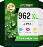 Ink 962XL Color Combo Pack OfficeJet Pro 9010 9015 9020 9018 Compatible by haikyuu