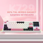 Redragon K729 80% Wired Gasket RGB Gaming Keyboard, 87 Keys TKL Mechanical - Image 9