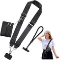 Save Girls Phone Strap with Wallet, Clip and Go Lanyard by kullder