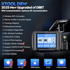 XTOOL D8W OBD2 Scanner Diagnostic Tool Wireless Bidirectional Scan Tool - Image 2