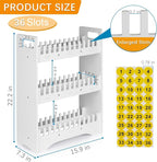 Cell Phone Holder Classroom Cell Phone Storage 3-Tier Multiple Cell Phone Stand - Image 2