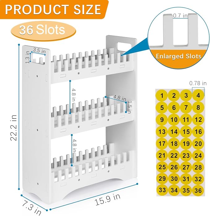 Cell Phone Holder Classroom Cell Phone Storage 3-Tier Multiple Cell Phone Stand - Image 2