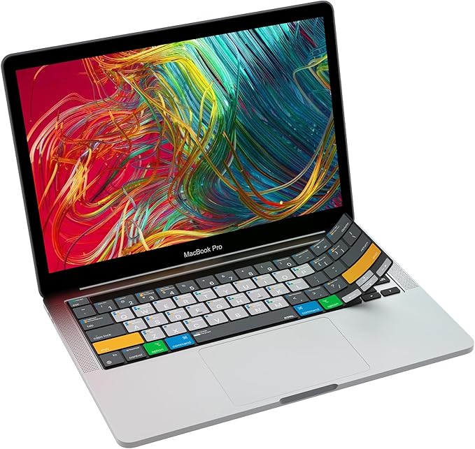 JCPal MacOS Shortcut Guide Keyboard Cover by JCPAL