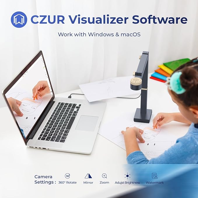 CZUR Fancy S Pro USB Document Camera - Image 5